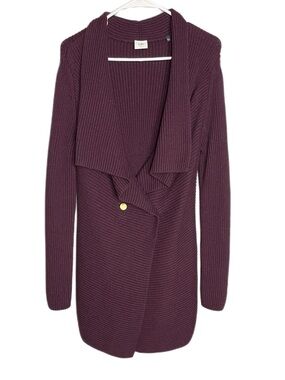 Cabi Shawl Neck 2-Button Cardigan Sweater Dress Women’s Size Medium